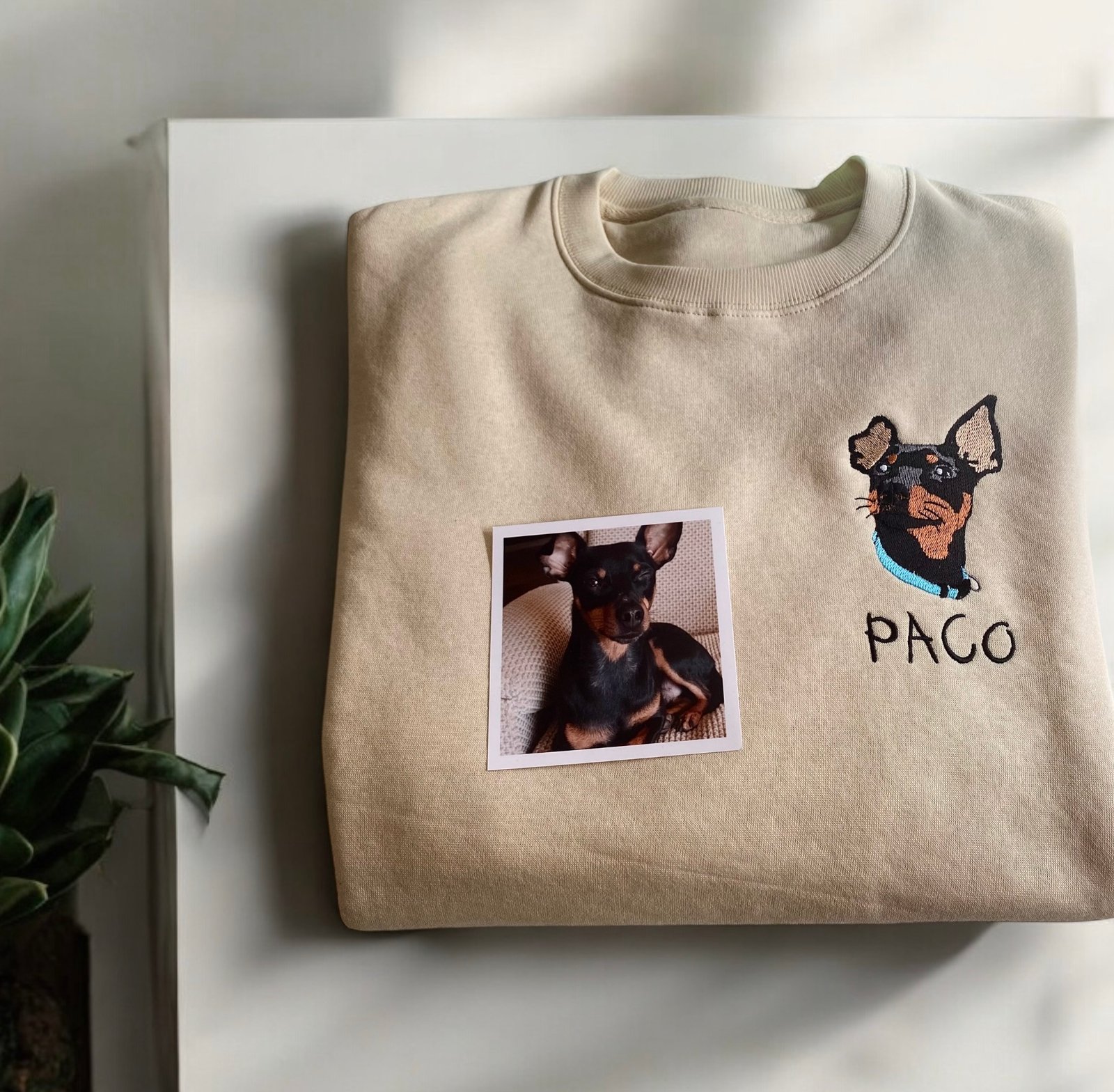 Sudadera sin capucha una mascota