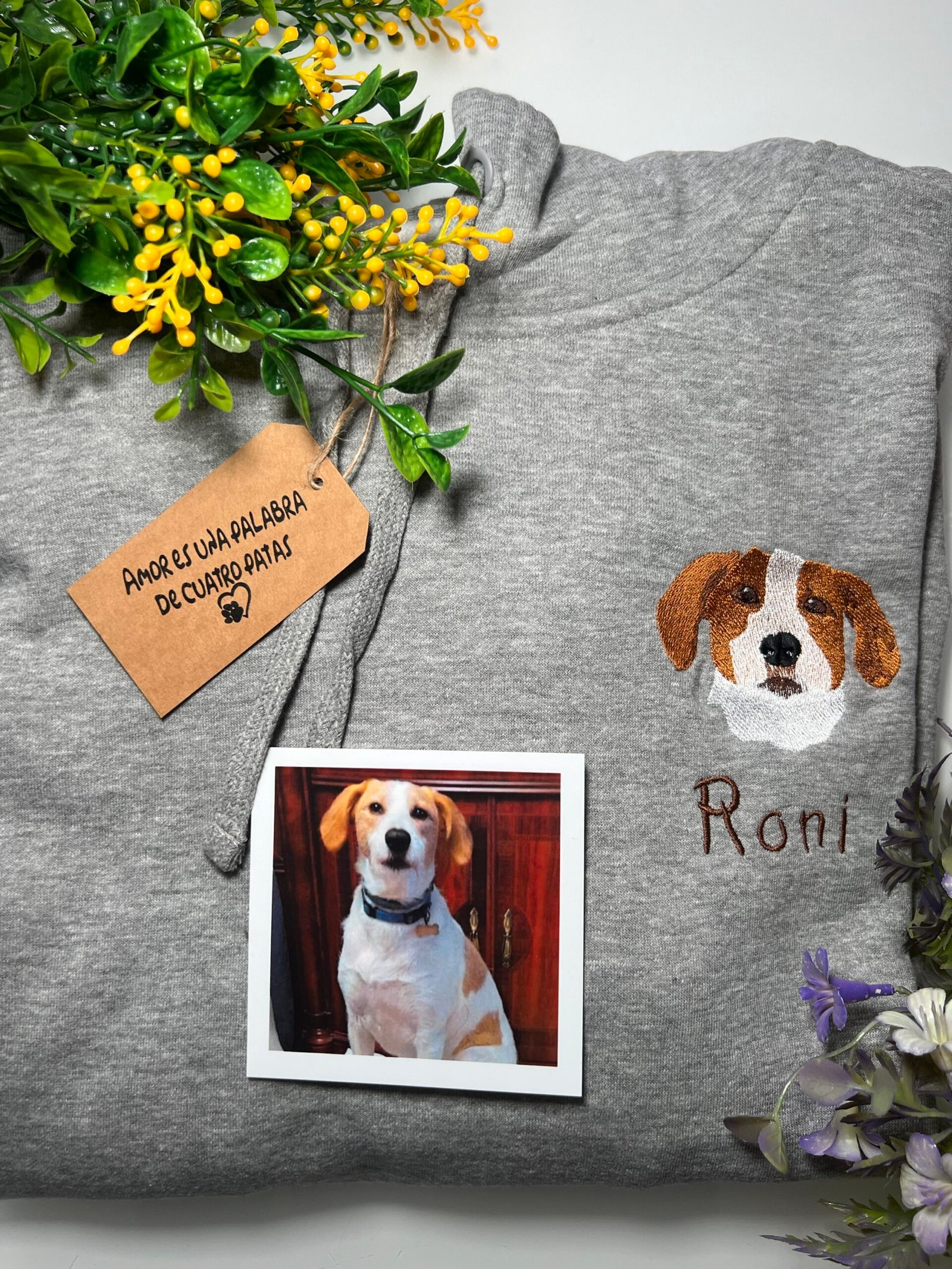 Sudadera con capucha (1 mascota) - Imagen 6